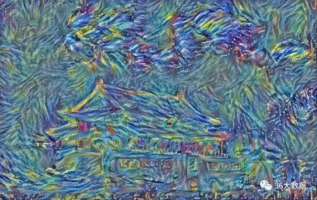 梵高油画用深度卷积神经网络迭代十万次是什么