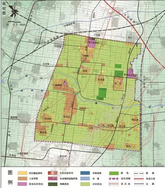 规划期限:2016—2030年 规划依据:《太原都市区规划(2016—2030)》