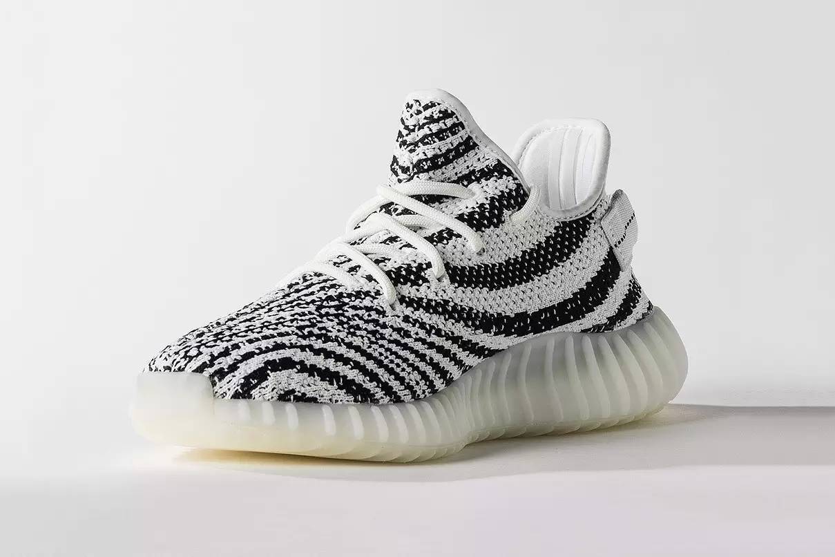 斑马yeezy boost 350 v2 官图释出|发售日期