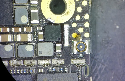 iPhone 5S发热 信号不好 打不出电话维修过程