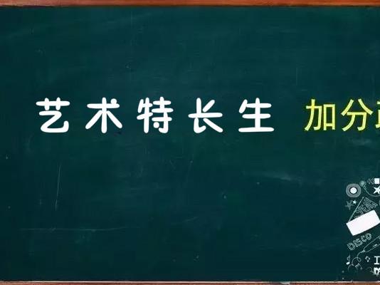 艺术特长生2016年高考加分政策