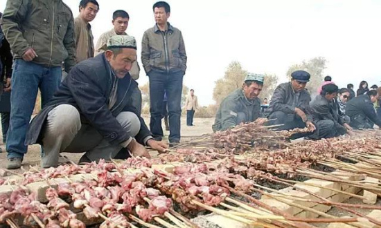 这样的才叫烤串你那只能算牙签肉!