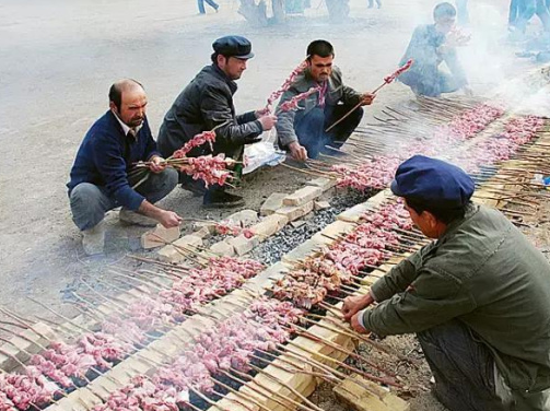 这样的才叫烤串你那只能算牙签肉!