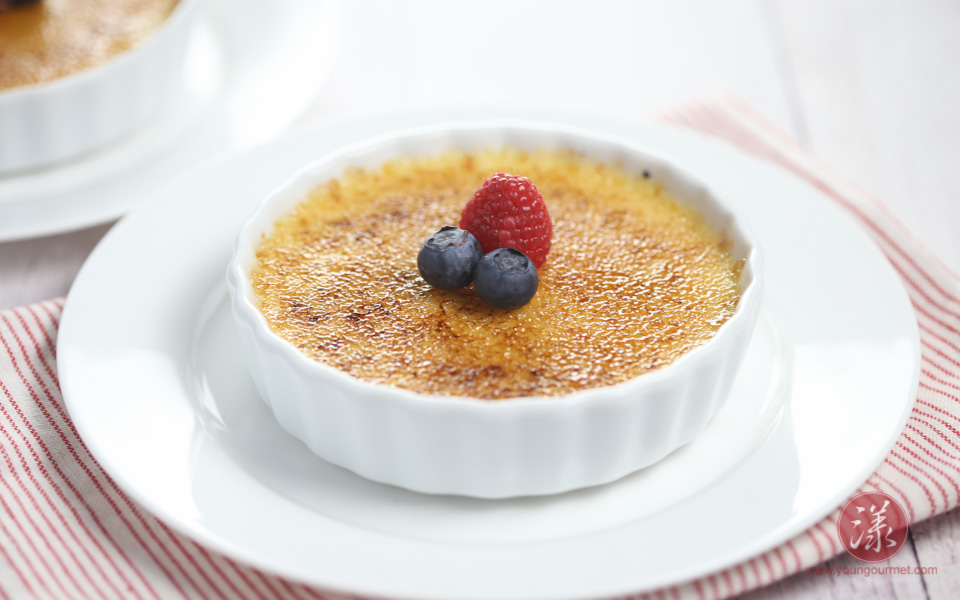 漾漾美味焦糖布蕾cremebrulee