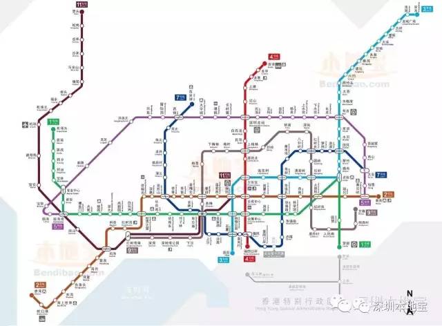 收藏!2017深圳地铁最新首末班时间表,沿线景点