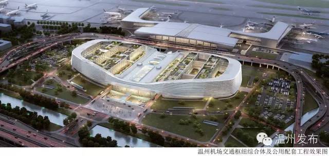 【工程进度】温州机场t2航站楼真容显现,预计8月底竣工!