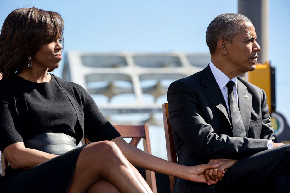 33张奥巴马夫妇的照片让你重新相信爱情