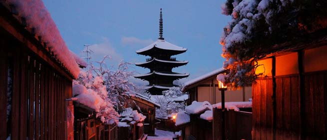 日本雪景，一场华丽的视觉盛宴
