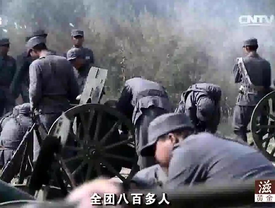 一个刚成立的炮兵团,山炮野战炮九门,炮弹900发