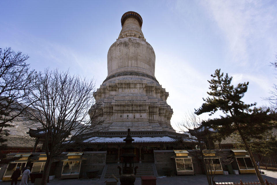 五台山塔院寺 释迦牟尼的舍利塔