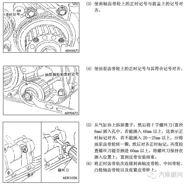 【汽车正时】中华骏捷发动机正时