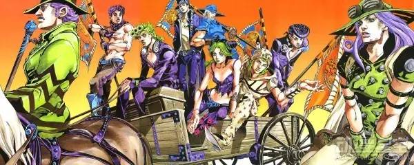 【动漫美图】jojo奇妙冒险 美图赏析