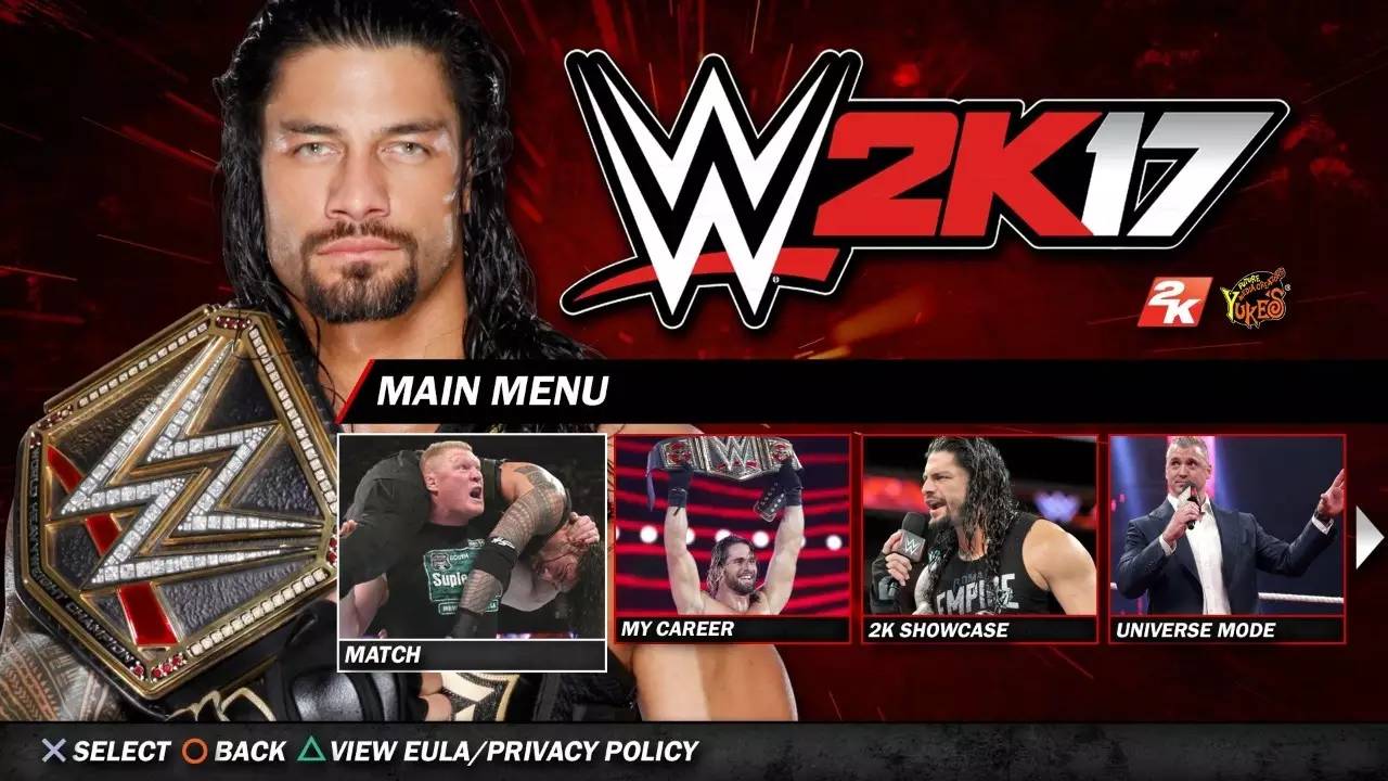 《wwe 2k17》pc版正式开卖 现在就来摔翻天吧!