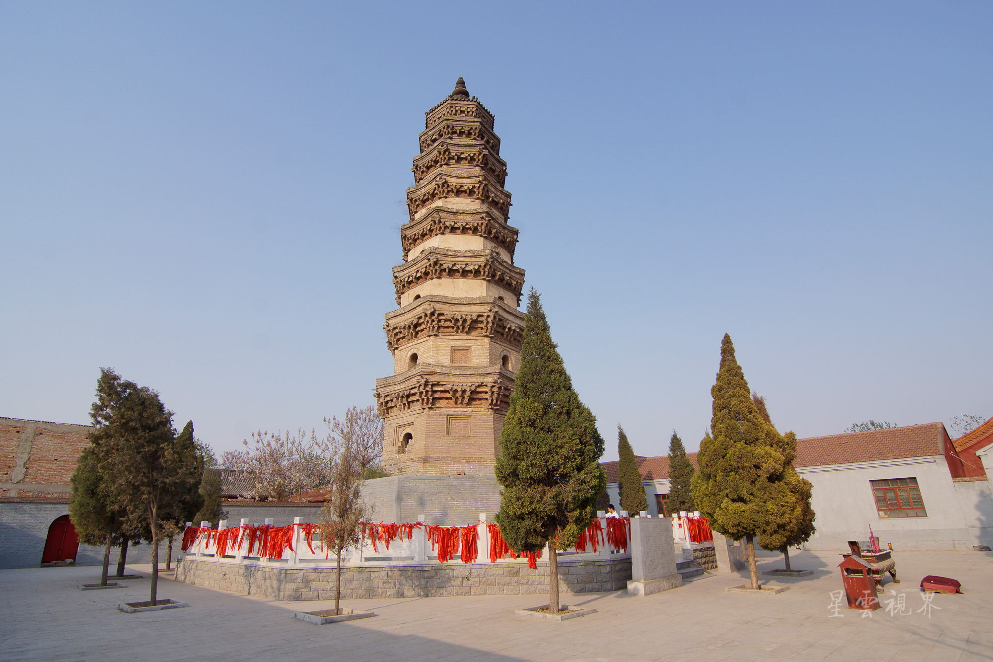河北南宫普彤寺竟然矗立一座中国第一佛塔