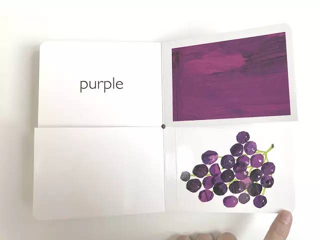 比如紫色purple,对应下面的葡萄.