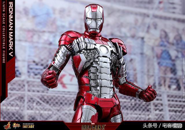 新品资讯hottoys钢铁侠2钢铁侠马克5合金版