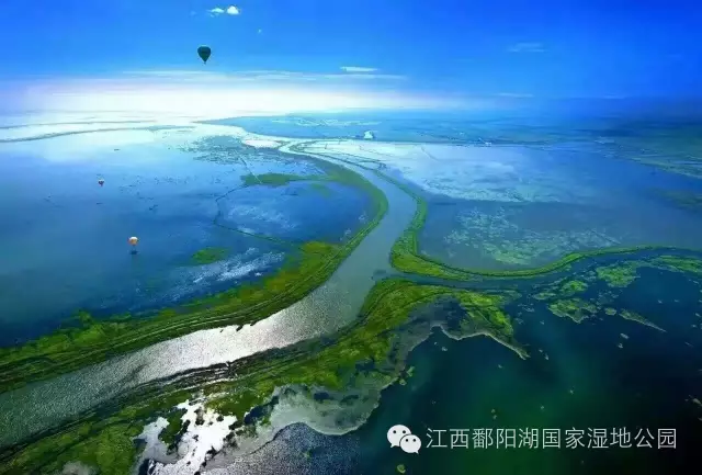 鄱阳湖一幅难得的风景人物画