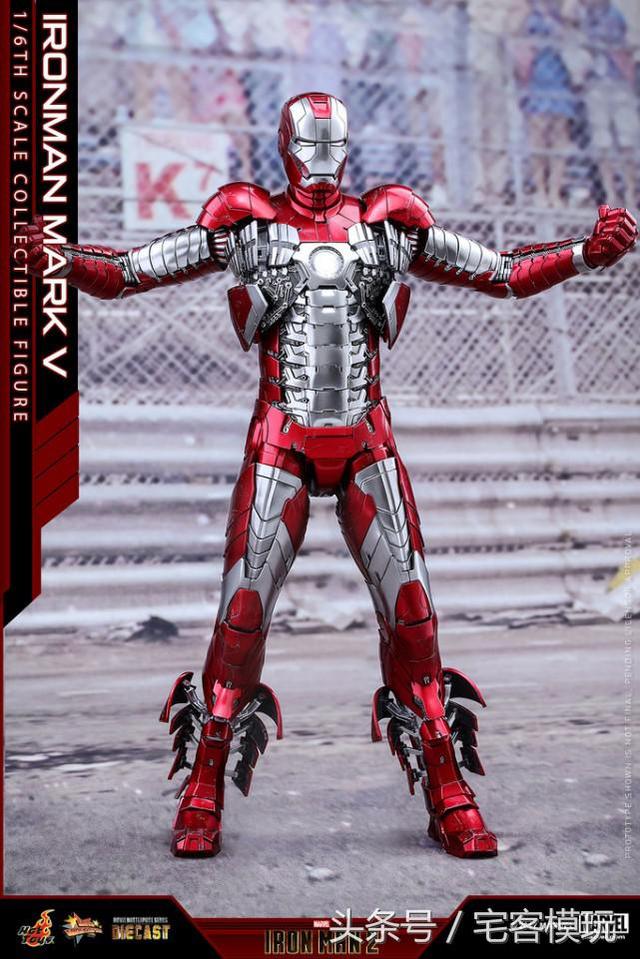 新品资讯:hot toys《 钢铁侠2》钢铁侠马克5 合金版