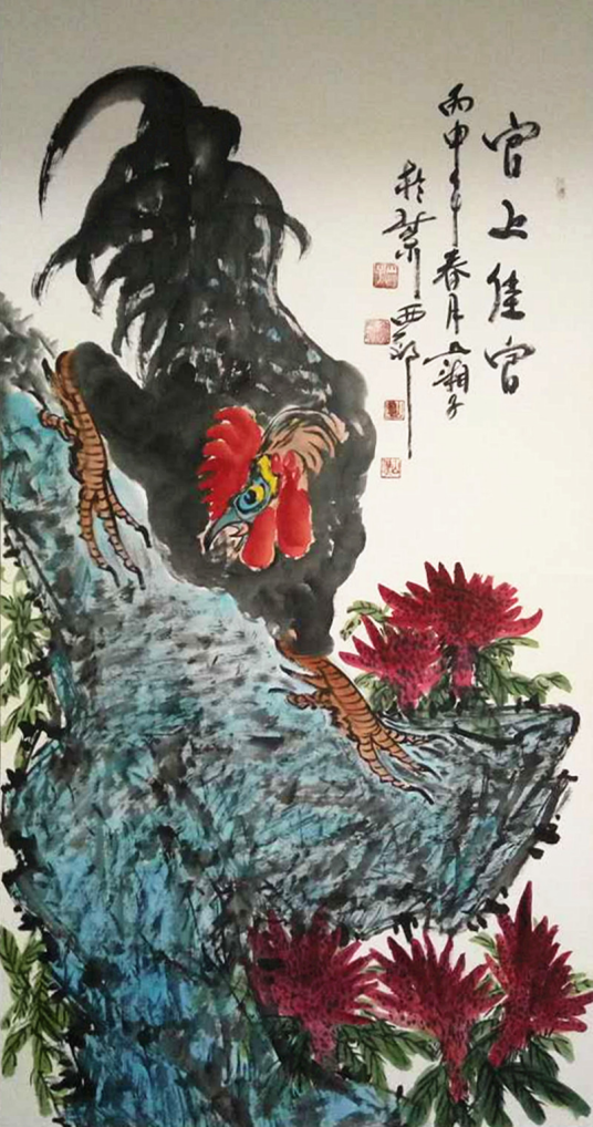 这是一个画家最见功底之处,至于山湘子的画派,画风,画技就不