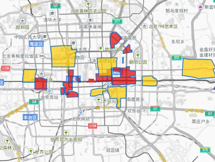 交管部门&高德地图发布北京元宵节及下周出行提示