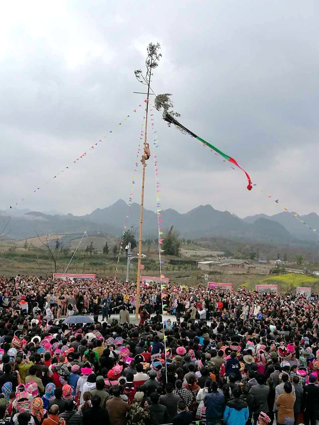 航拍马关花山节 美图大放送