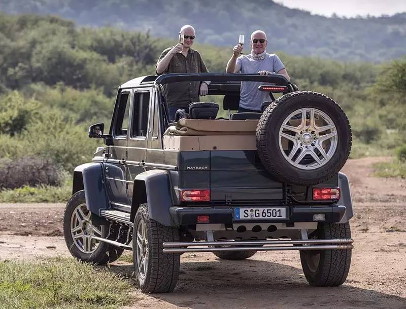 限售99台!最奢华开篷越野:梅赛德斯-迈巴赫 g 650 landaulet