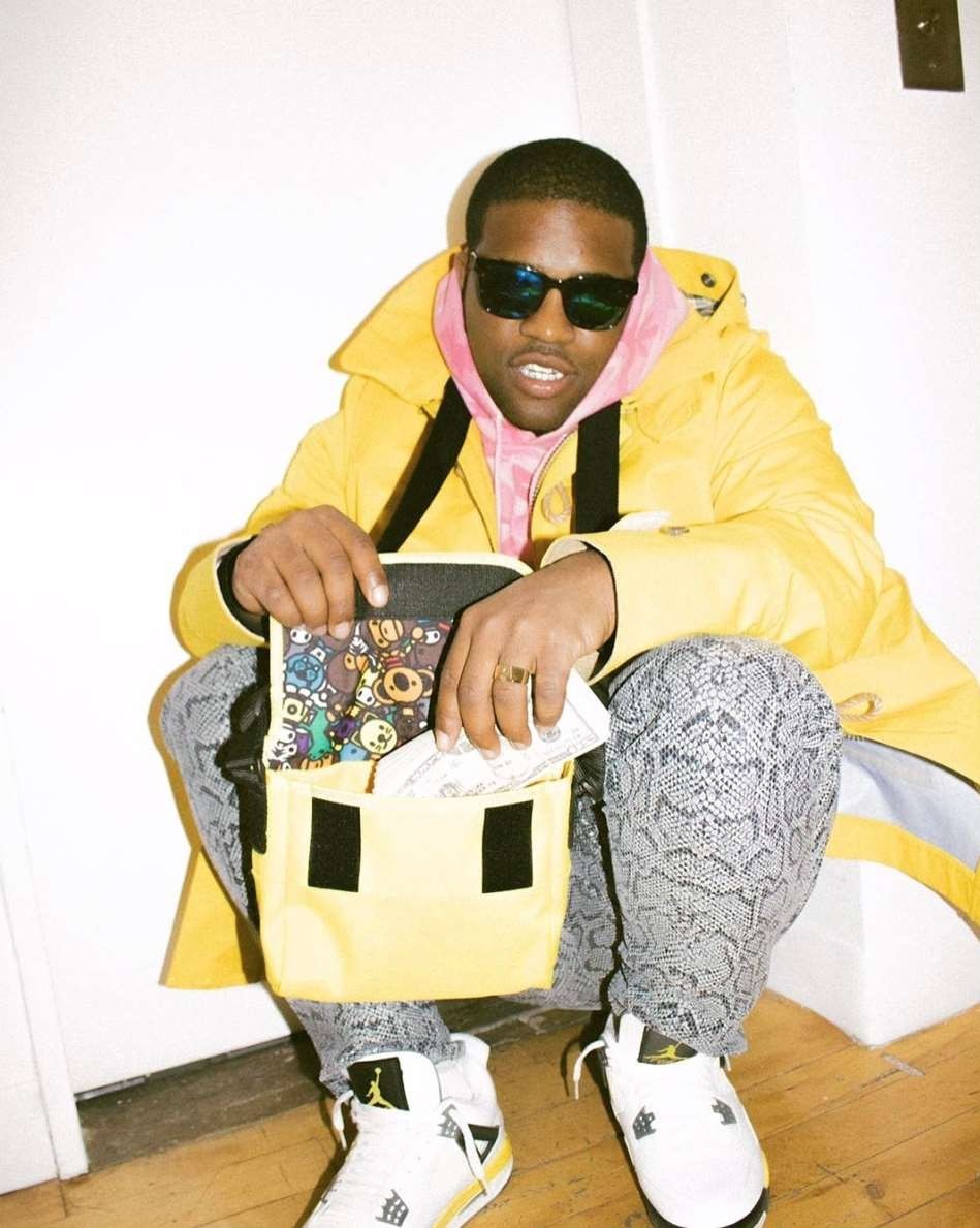 asap ferg – air jordan   "tour yellow"