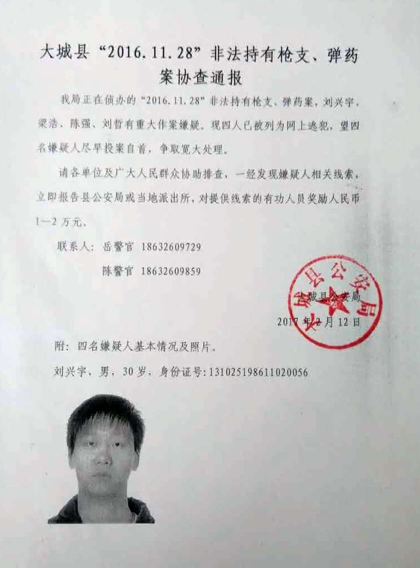 基本情况如下,刘兴宇(男,30岁),身份证号:131025198611020056,梁浩(男