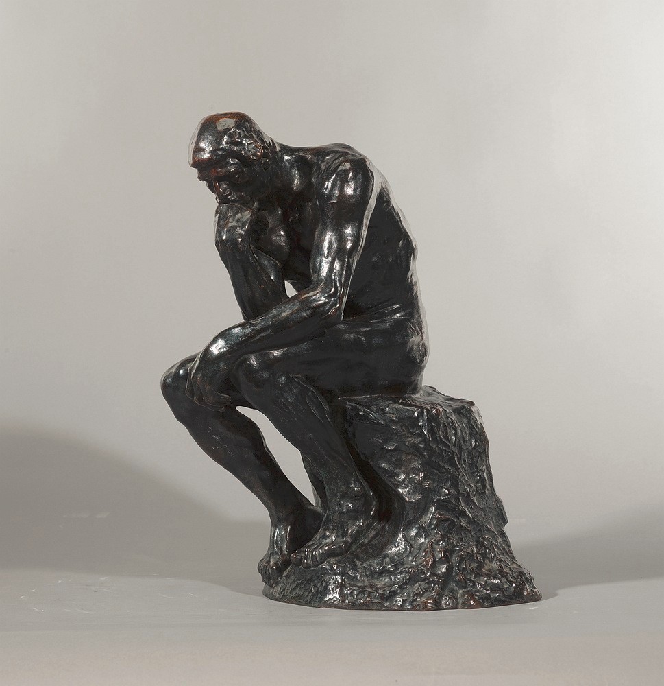 奥古斯特·罗丹(auguste rodin)《沉思者,小模型》