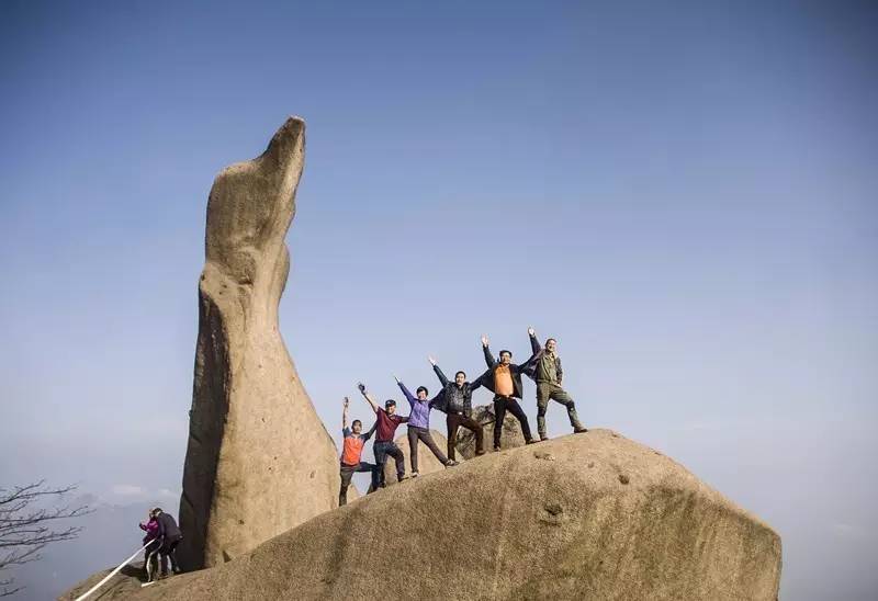 2016年2月25日上饶灵山水晶山一日登山活动