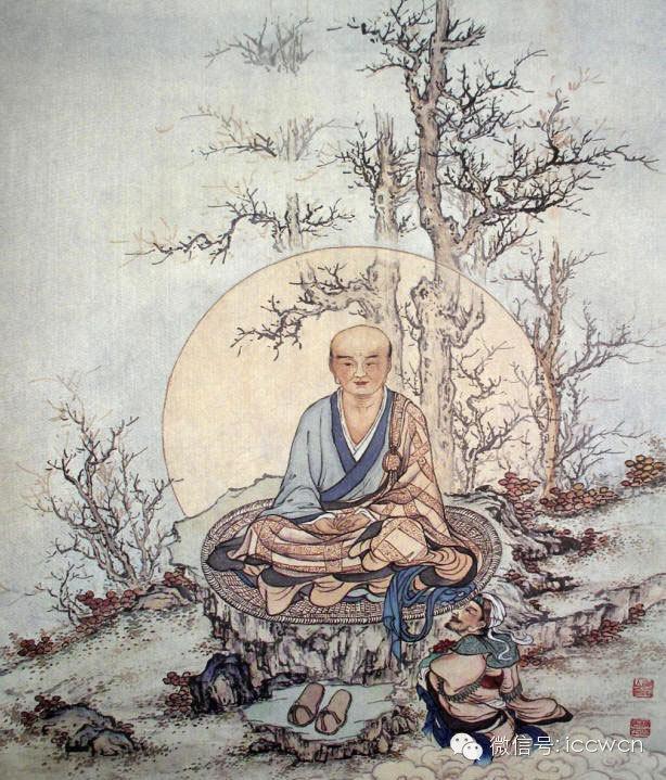 佛教艺术:夏荆山居士《罗汉》绘画欣赏