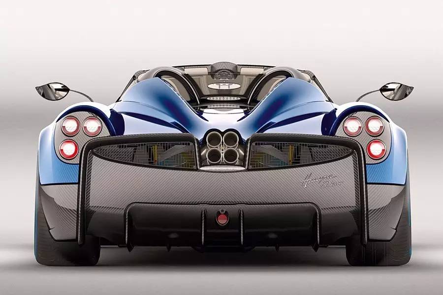 又帅又拉风!帕加尼风神开篷版抢闸亮相:pagani huayra roadster