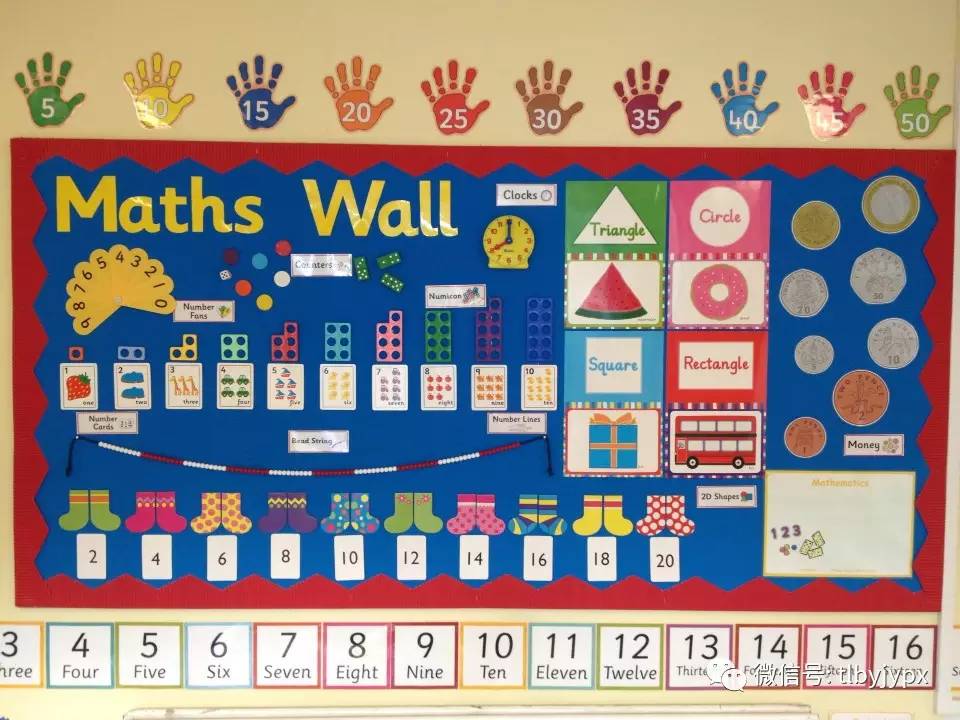 数学互动墙近年来在国外幼儿园非常流行.