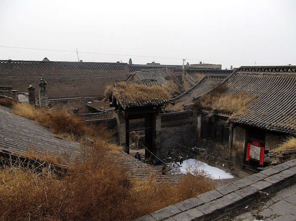 中国传统村落山西晋中平遥县岳壁乡梁村