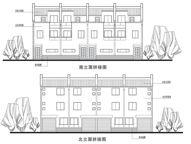 农村宅地5米宽照样可以建好房两种布局含平面图