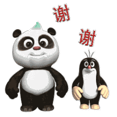 在微信表情平台推出的《熊猫和小鼹鼠》表情系列,上线不到1个月,发送
