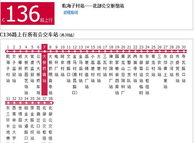 用时最长的公交      c136路   有人售票公交      k12快   昆明发车