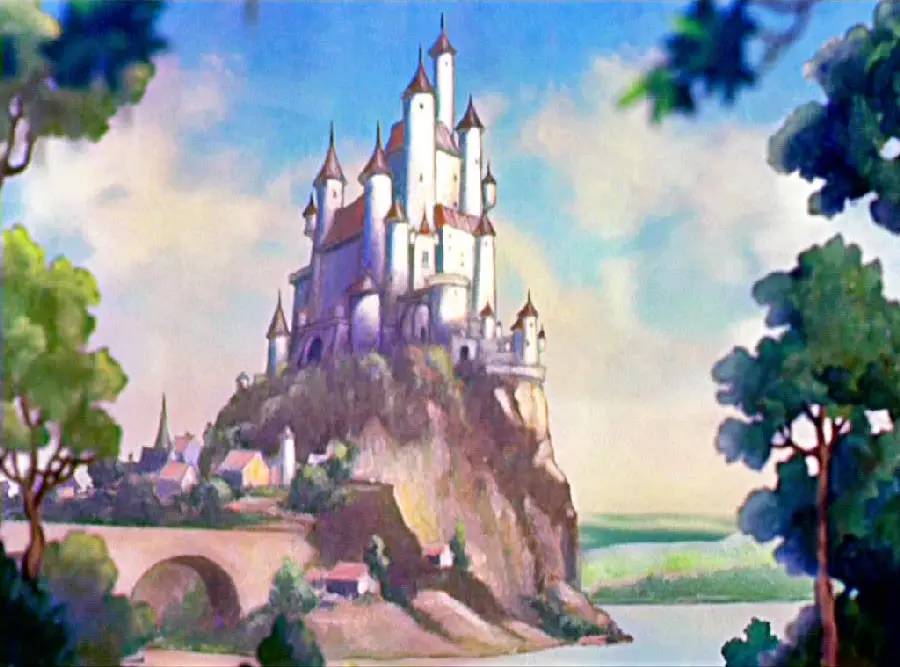 《白雪公主》住的城堡
