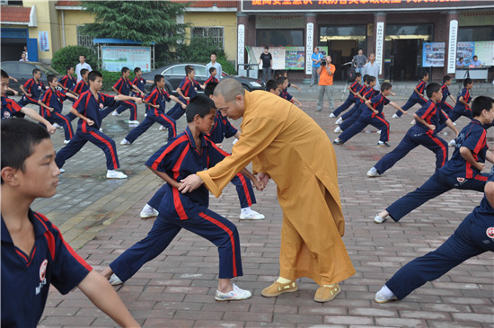 嵩山少林寺武校教学的三大优势