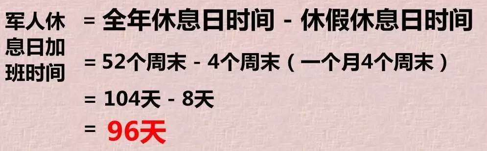 三剑客叒提军人涨工资？不必了！把加班费算给我就行！