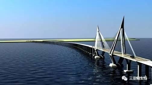 重磅!海口如意岛跨海大桥已全面开工,预计2019年建成通车!