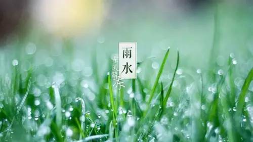 史话丨点进来!"雨水"习俗都在这儿了!