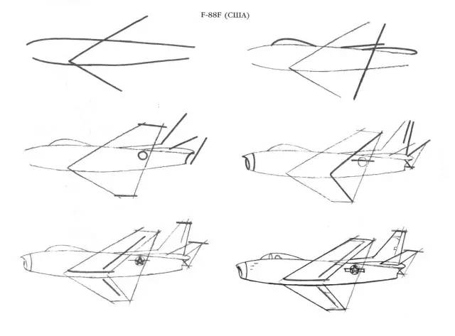 零基础画飞机 | 50个飞机的画法步骤图