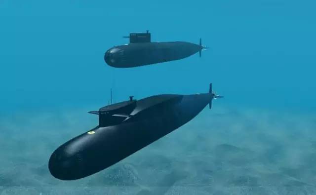 型核潜艇/德尔塔级核潜艇在设计上有很多相似之处,都采用了水滴形船体
