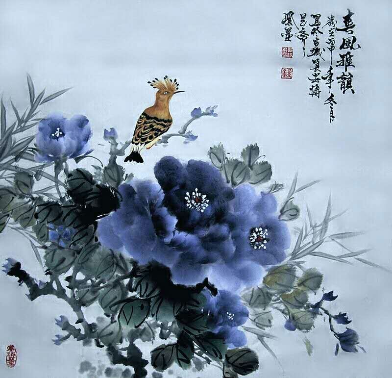 著名画家贺利娜优秀作品展示