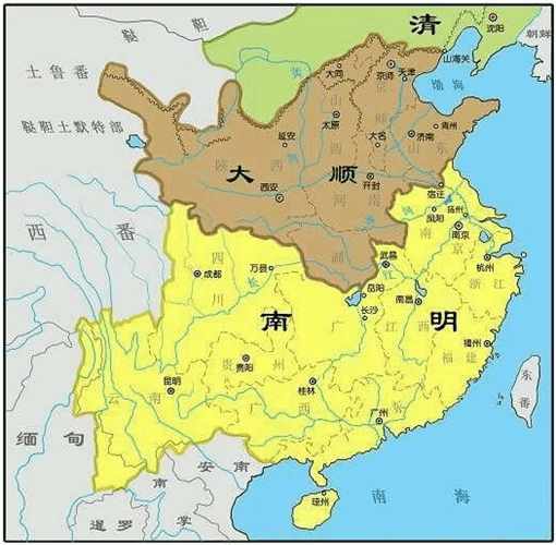 南明, 一个憋屈的王朝, 被清朝蚕食20年终消亡