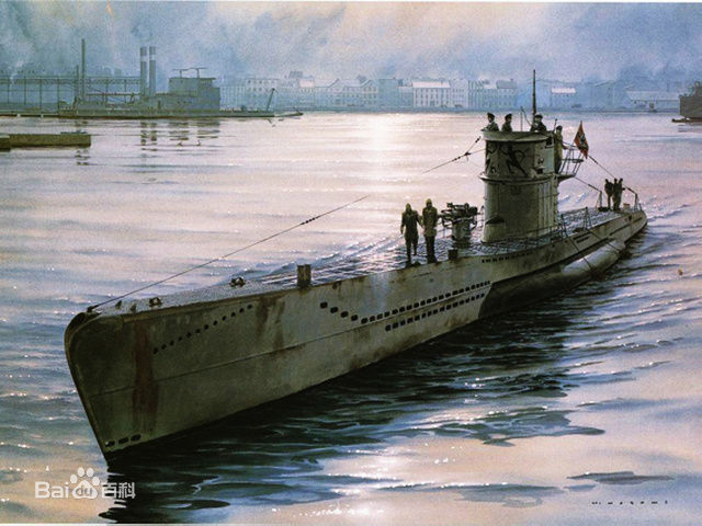 二战明星 德国u型潜艇