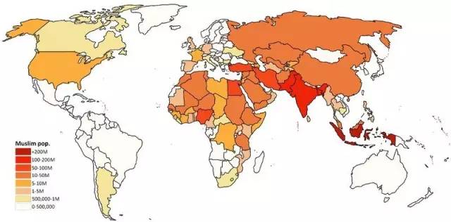 穆斯林人口分布图_蜈支洲 地图 好看的风景太多,有趣的地图太少 美景智慧地图