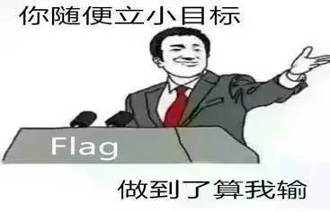 开学第一天,我又来立flag了