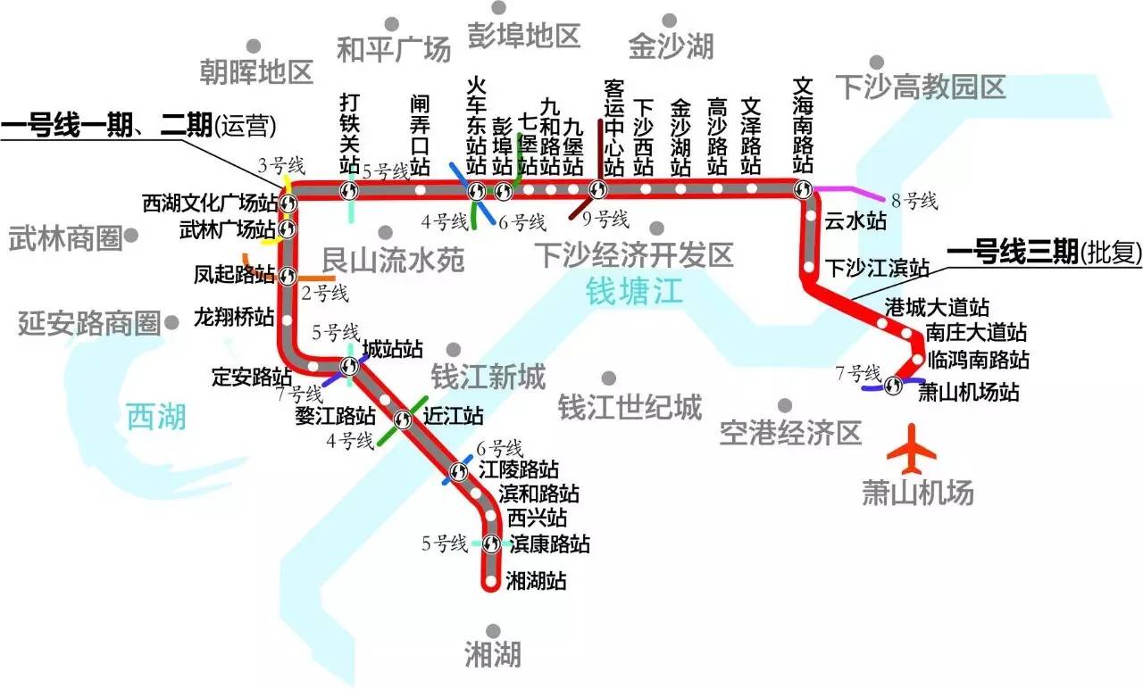 越来越方便了!杭州6条地铁线将于今年开工，附高清站点规划图!你家门口如果没有，那算我输-搜狐